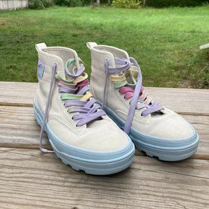 VANS Sentry SK8-Hi Shoes White/Blue/Multicolor